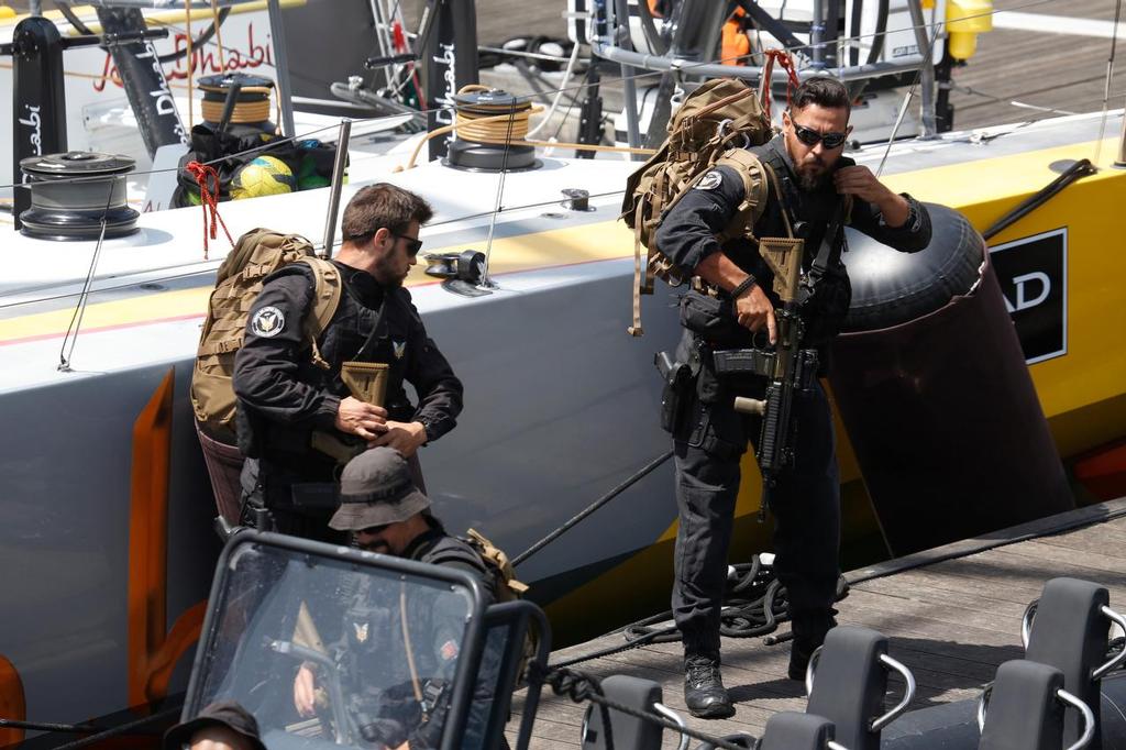 Security is tight - Volvo Ocean Race - Lisbon In Port Race - Ashore © Eugenia Bakunova http://www.mainsail.ru